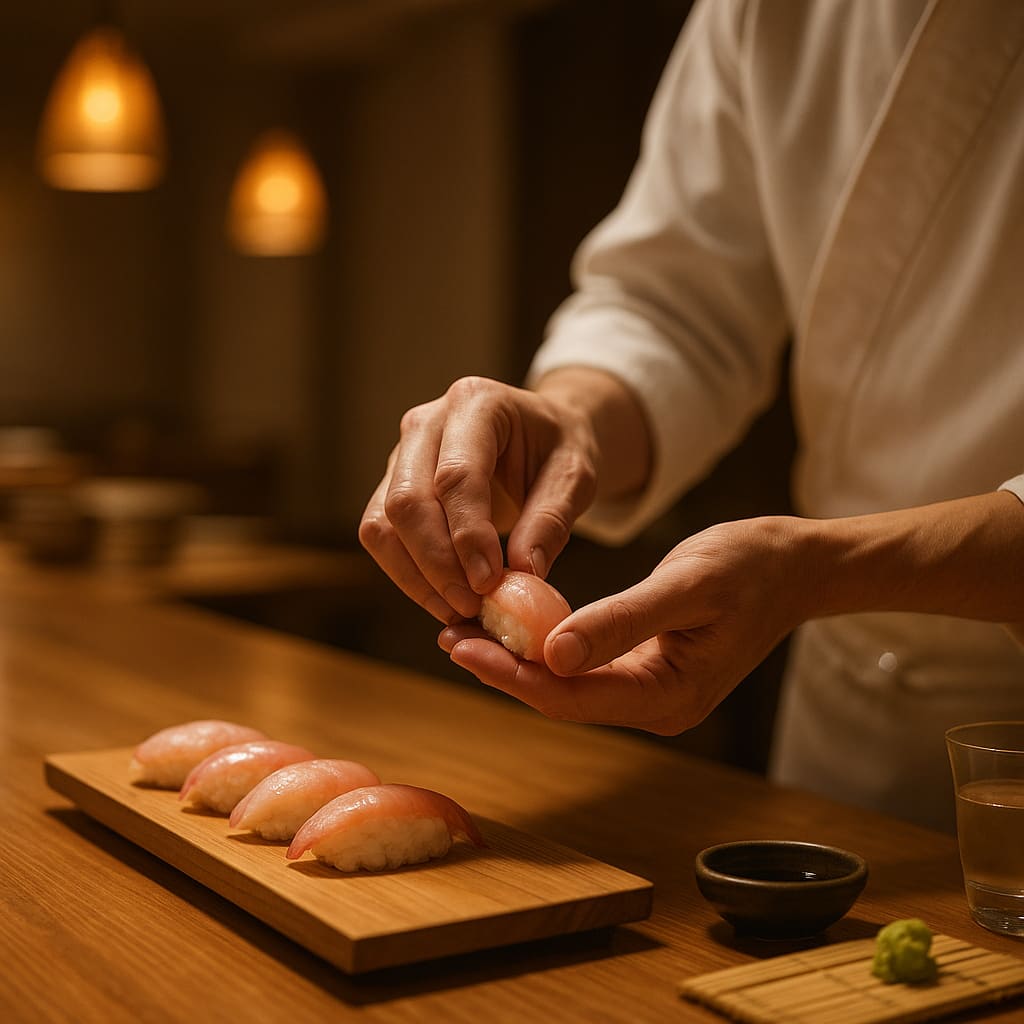 Sushi Restaurant Interior
